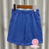  Quần short thun Carter xanh dương trơn bé trai 