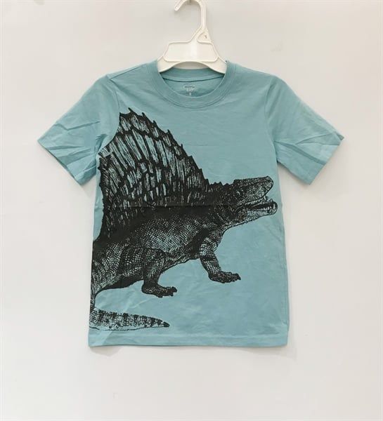  Áo thun C4RTER xanh khủng long bé trai 