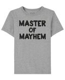  Áo thun PL4CE xám master of mayhem bé trai 