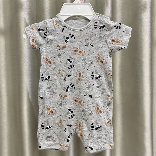  Body đùi Geo xám mèo gấu bé trai 