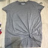  (16y) Áo Aber xám trơn 
