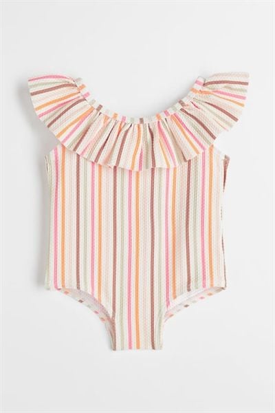  (4y) Bộ bơi Hờ&M sọc màu bé gái 