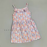 Đầm thun 2 dây C4RTER trái thơm bé gái 