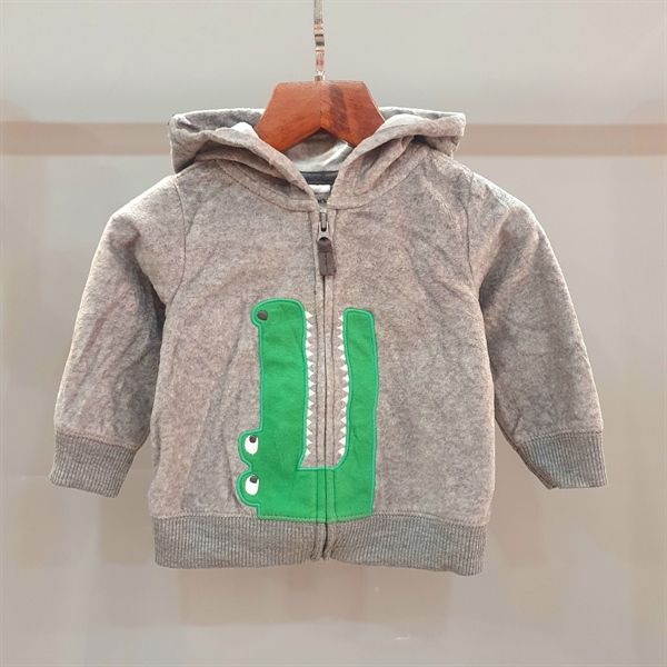  Áo khoác Carter xám cá sấu bé trai 