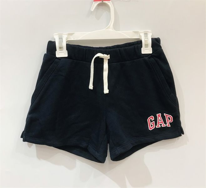  Quần short thun xanh đen bé gái 