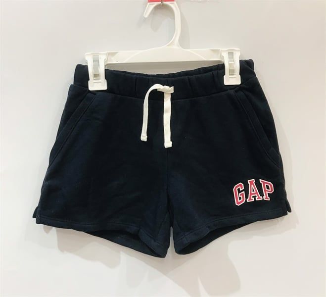  Quần short thun xanh đen bé gái 