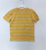 Áo thun C&J vàng sọc trắng bé trai 