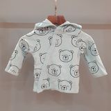  Áo khoác Carter xanh trời gấu bé trai 