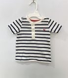  Áo thun Carter sọc xanh trắng bé trai 