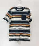 Áo thun Oshkosh xanh đen sọc bé trai 