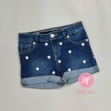  Quần short jean C&J màu 3 bé gái 