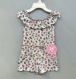  Jumpsuit xám beo - J14 