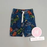  Quần short kaki Waga xanh khủng long tắc kè bé trai 