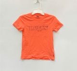 Áo thun Levis cam chữ bé trai 