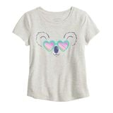  Áo thun JB xám koala bé gái 