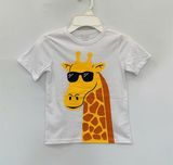  Áo thun PL4CE trắng hươu bé trai 