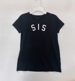  Áo thun PL4CE đen sis bé gái 