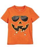  Áo thun C4RTER cam bí ngô bé trai 