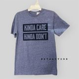  Áo thun PL4CE xám kinda care bé trai 