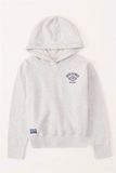  Áo hoodie ABer xám trắng bé trai 