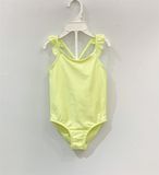  Bộ bơi xanh dạ quang trơn bé gái 