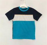  Áo thun PL4CE đen trắng xanh bé trai 