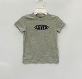  Áo thun Levis xám chữ đen bé trai 
