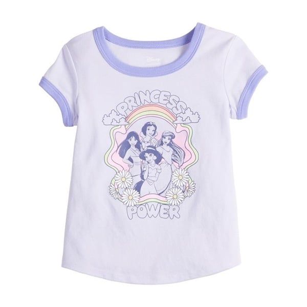  Áo thun JB tím princess bé gái 