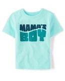  Áo thun PL4CE xanh ngọc mama boy bé trai 