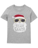  Áo thun C4rter xám santa bé trai 