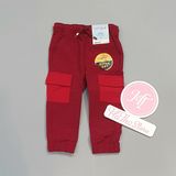  Quần kaki dài C&J đỏ bé trai 