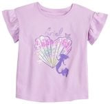  Áo thun JB tím ariel bé gái 