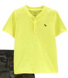  Áo thun Carter vàng khủng long nhí 