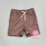  Quần short kaki ruốc bé trai 