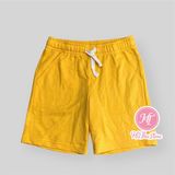  Quần short thun C4T&J4CK vàng tươi bé trai 