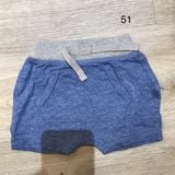  Quần short thun lưng xám 51 