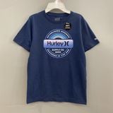  Áo thun Hurley xanh đen supply co bé trai 