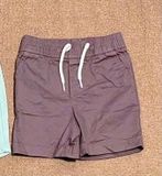  Quần short kaki ruốc bé trai 