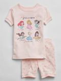  Bộ ngắn G4P hồng princess bé gái 