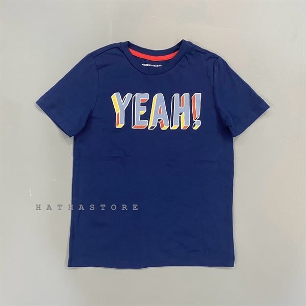  Áo thun Amazon xnah đen yeah bé trai 