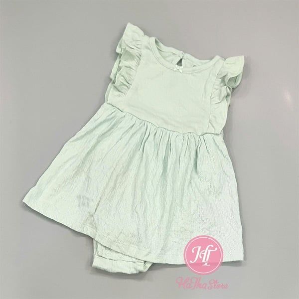  Body váy C4RTER xanh ngọc bé gái 