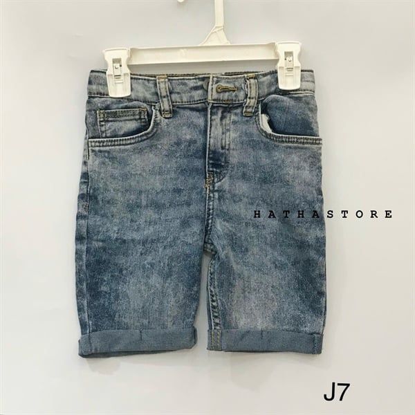  Quần short jean C&J mã J7 bé trai 