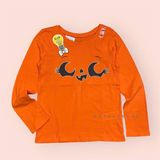  Áo tay dài PL4CE cam halloween bé gái 