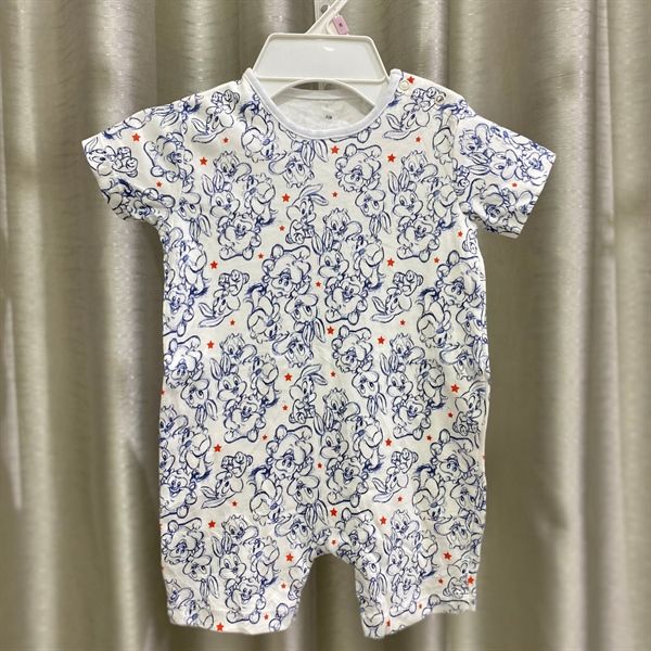  Body đùi Geo thỏ xanh bé gái 