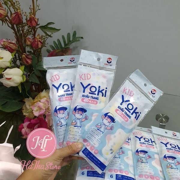  Khẩu Trang Y Tể Trẻ Em 4D KF94 xuất khẩu 