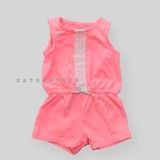  Body đùi C4RTER hồng ren bé gái 