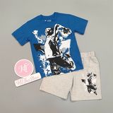  Bộ ngắn Gap xanh dương bé trai 