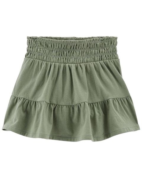  Chân váy Carter xanh rêu bé gái 