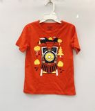  Áo thun Pl4ce cam tàu hỏa bé trai 