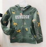  Áo khoác Oshkosh xanh hoa chữ 